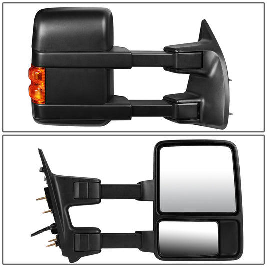 Manual Towing Mirror (Right)<br>08-16 Ford F250 F350 F450 F550 Super Duty