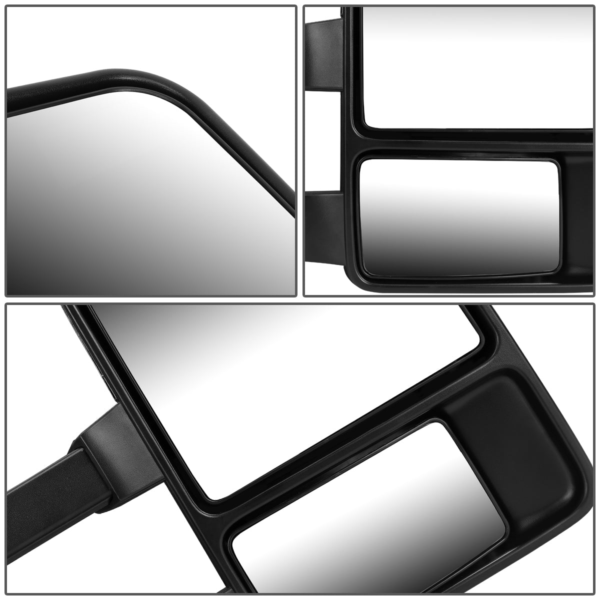 Manual Towing Mirror (Right)<br>08-16 Ford F250 F350 F450 F550 Super Duty