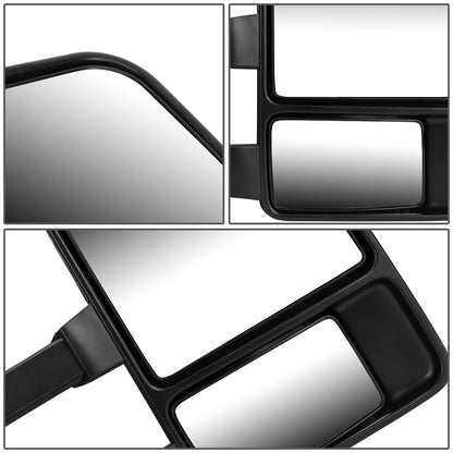 Manual Towing Mirror (Right)<br>08-16 Ford F250 F350 F450 F550 Super Duty