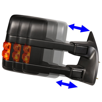 Powered Heated Towing Mirror (Right)<br>08-16 Ford F250 F350 F450 F550 Super Duty