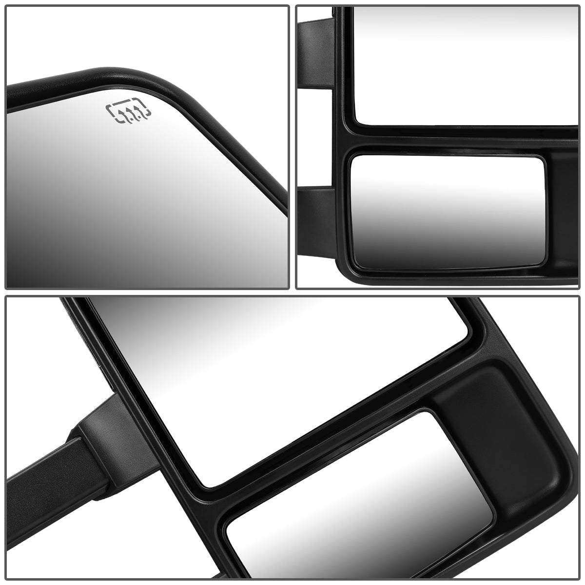 Powered Heated Towing Mirror (Right)<br>08-16 Ford F250 F350 F450 F550 Super Duty