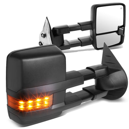 Powered Heated Towing Mirrors (Pair)<br>07-13 Chevy Silverado 1500, GMC Sierra 1500