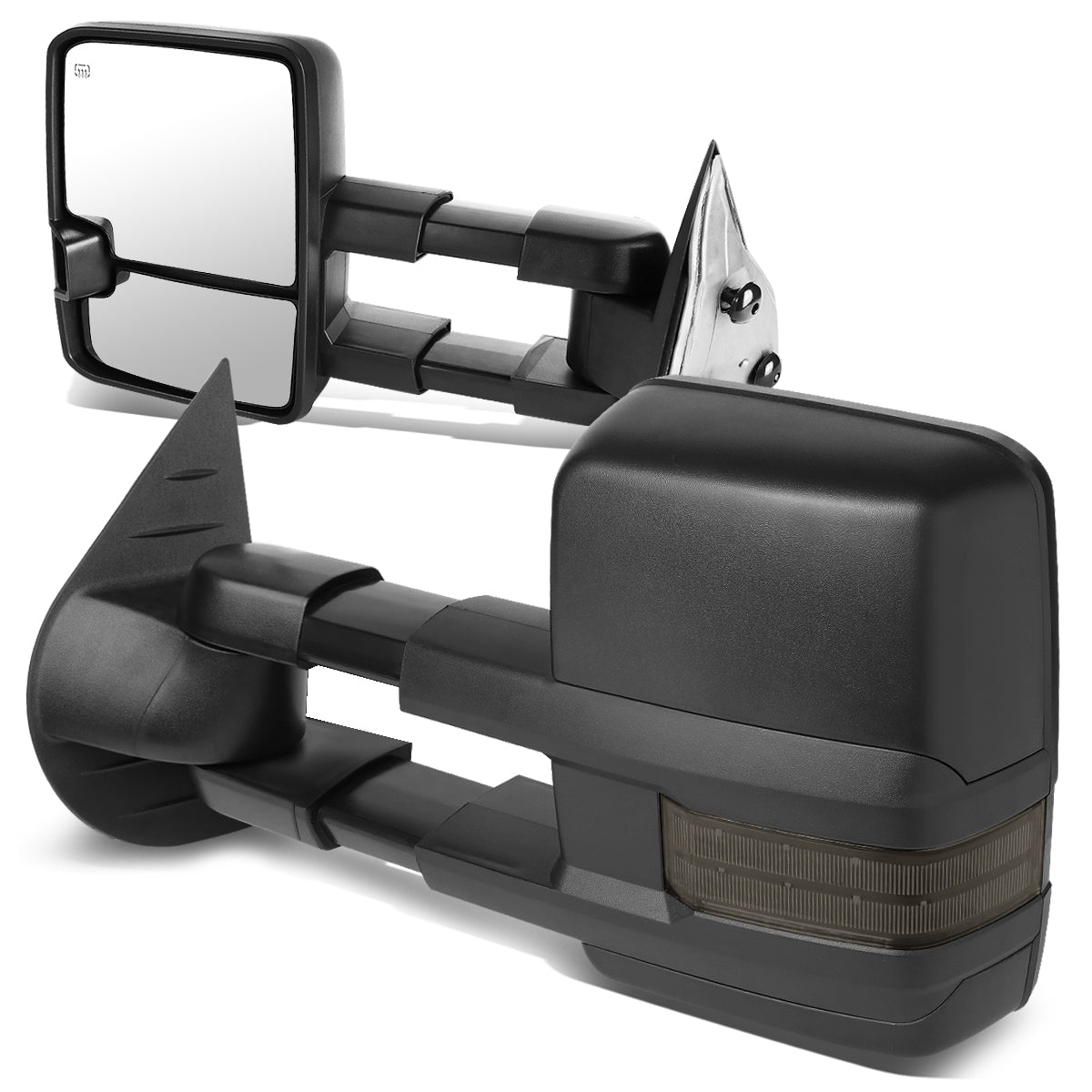 Powered Heated Towing Mirrors (Pair)<br>07-13 Chevy Silverado 1500, GMC Sierra 1500