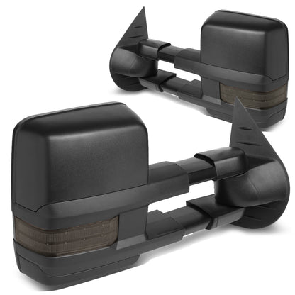 Powered Heated Towing Mirrors (Pair)<br>07-13 Chevy Silverado 1500, GMC Sierra 1500