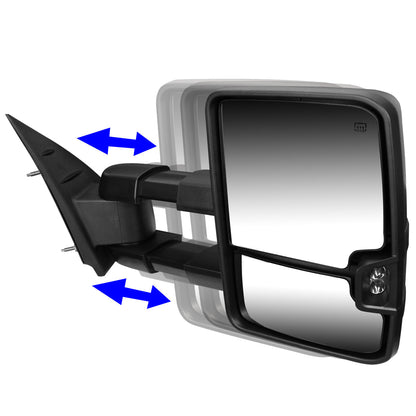 Powered Heated Towing Mirror (Right)<br>07-13 Chevy Silverado 1500, GMC Sierra 1500