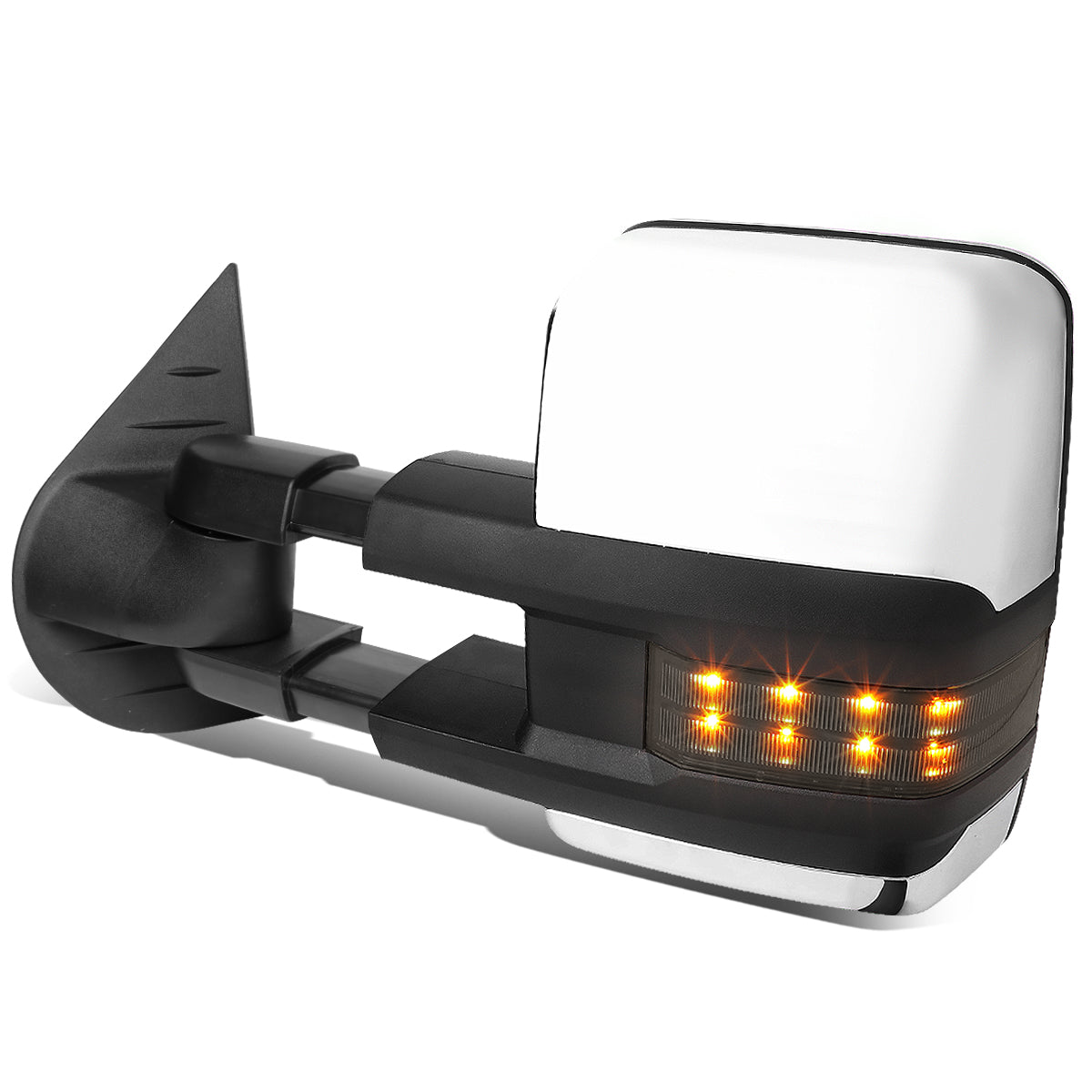 Powered Heated Towing Mirror (Left)<br>07-13 Chevy Silverado 1500, GMC Sierra 1500