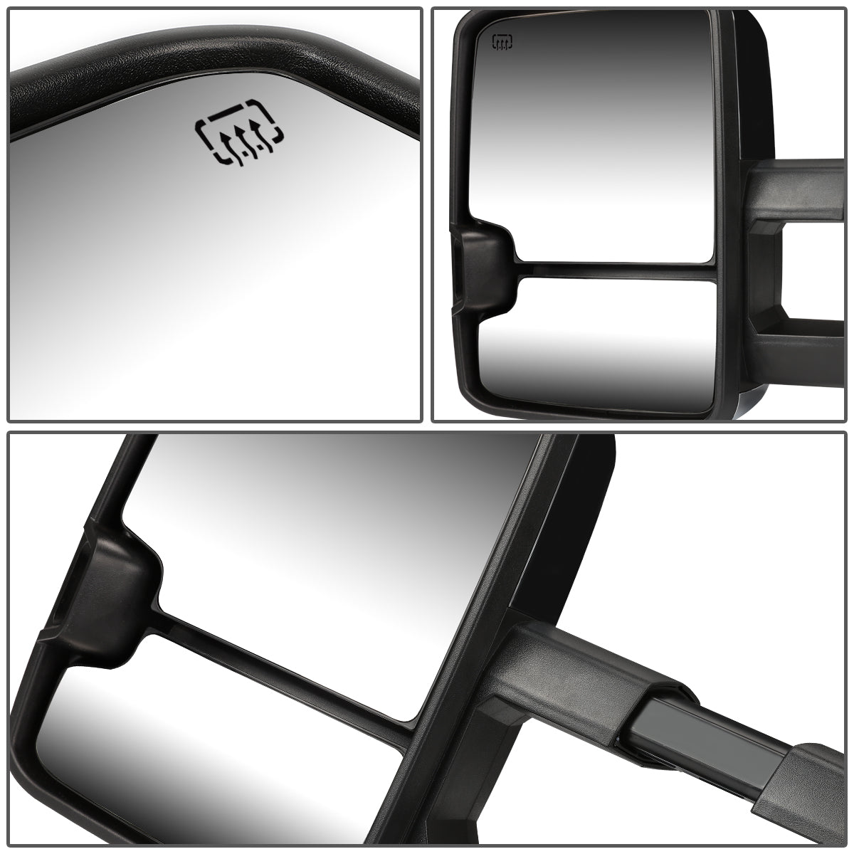 Powered Heated Towing Mirror (Left)<br>07-13 Chevy Silverado 1500, GMC Sierra 1500