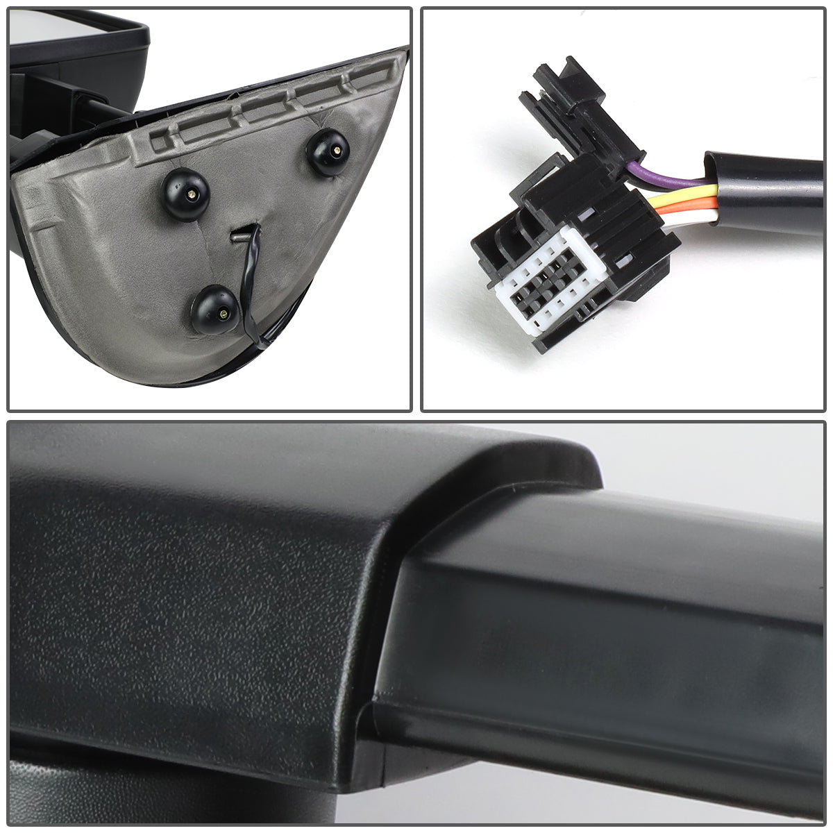 Powered Heated Towing Mirror (Left)<br>07-13 Chevy Silverado 1500, GMC Sierra 1500