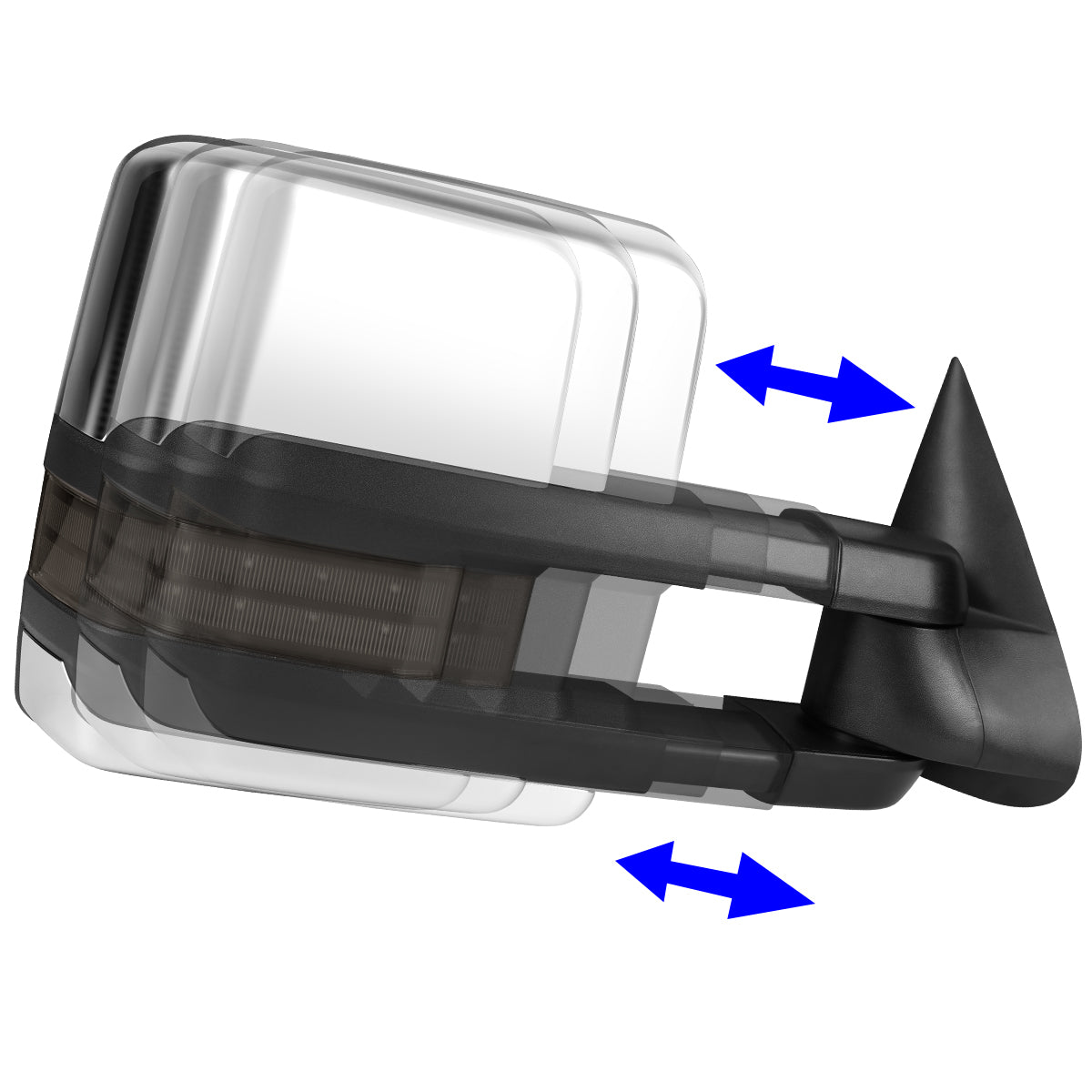 Powered Heated Towing Mirror (Right)<br>07-13 Chevy Silverado 1500, GMC Sierra 1500