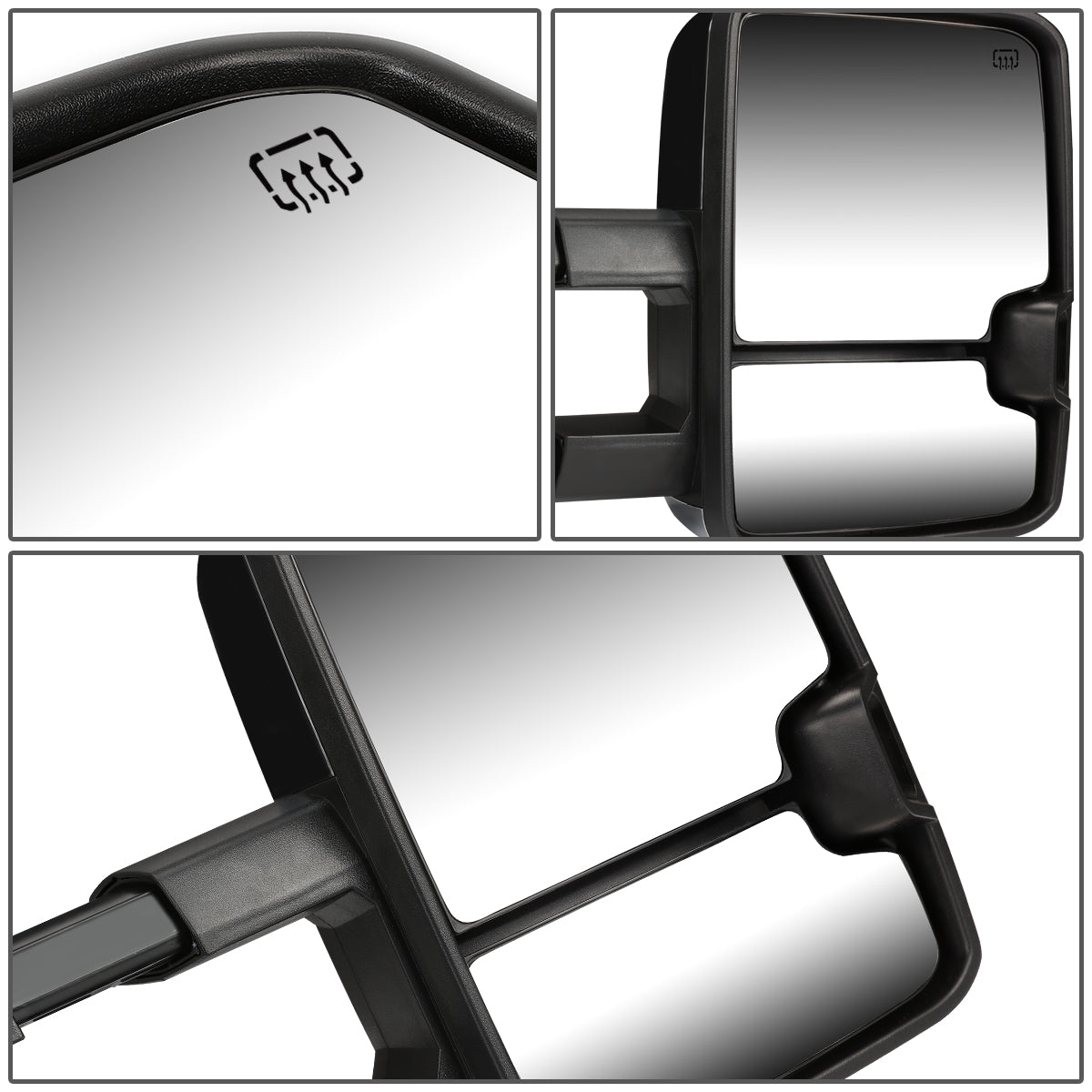 Powered Heated Towing Mirror (Right)<br>07-13 Chevy Silverado 1500, GMC Sierra 1500