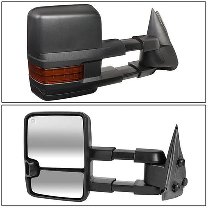 Powered Heated Towing Mirrors (Pair)<br>99-06 Chevy Silverado, GMC Sierra