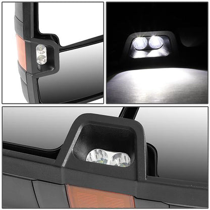 Powered Heated Towing Mirrors (Pair)<br>99-06 Chevy Silverado, GMC Sierra