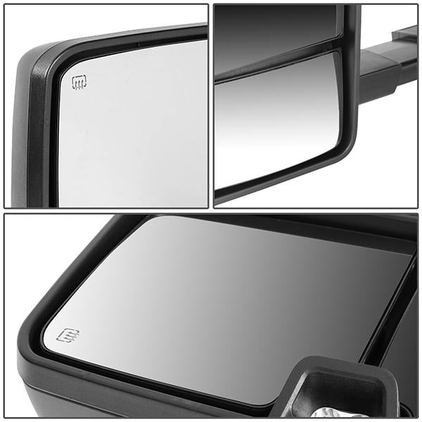Powered Heated Towing Mirrors (Pair)<br>99-06 Chevy Silverado, GMC Sierra