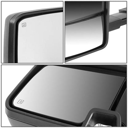 Powered Heated Towing Mirrors (Pair)<br>99-06 Chevy Silverado, GMC Sierra