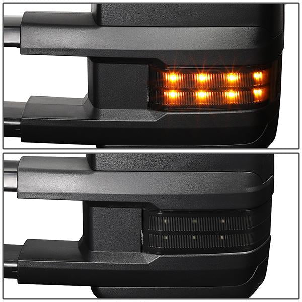 Powered Heated Towing Mirrors (Pair)<br>99-06 Chevy Silverado, GMC Sierra