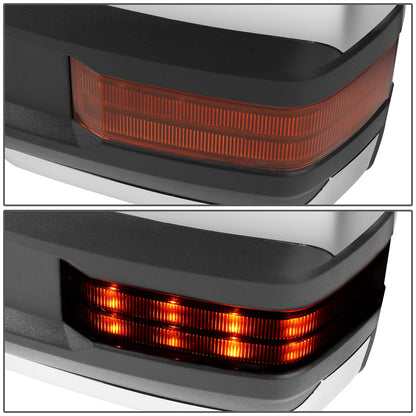 Chrome Powered Heated Towing Mirrors (Pair)<br>99-06 Chevy Silverado, GMC Sierra