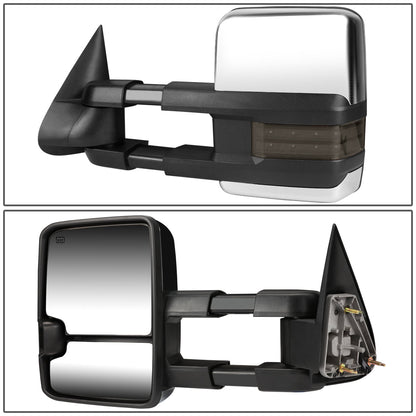 Powered Heated Towing Mirror (Left)<br>99-06 Chevy Silverado, GMC Sierra