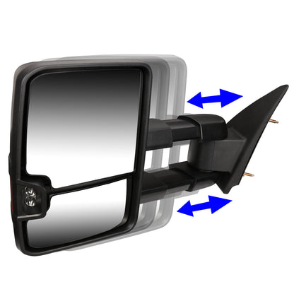 Powered Towing Mirror (Left)<br>88-98 Chevy GMC C/K 1500, 95-99 Tahoe