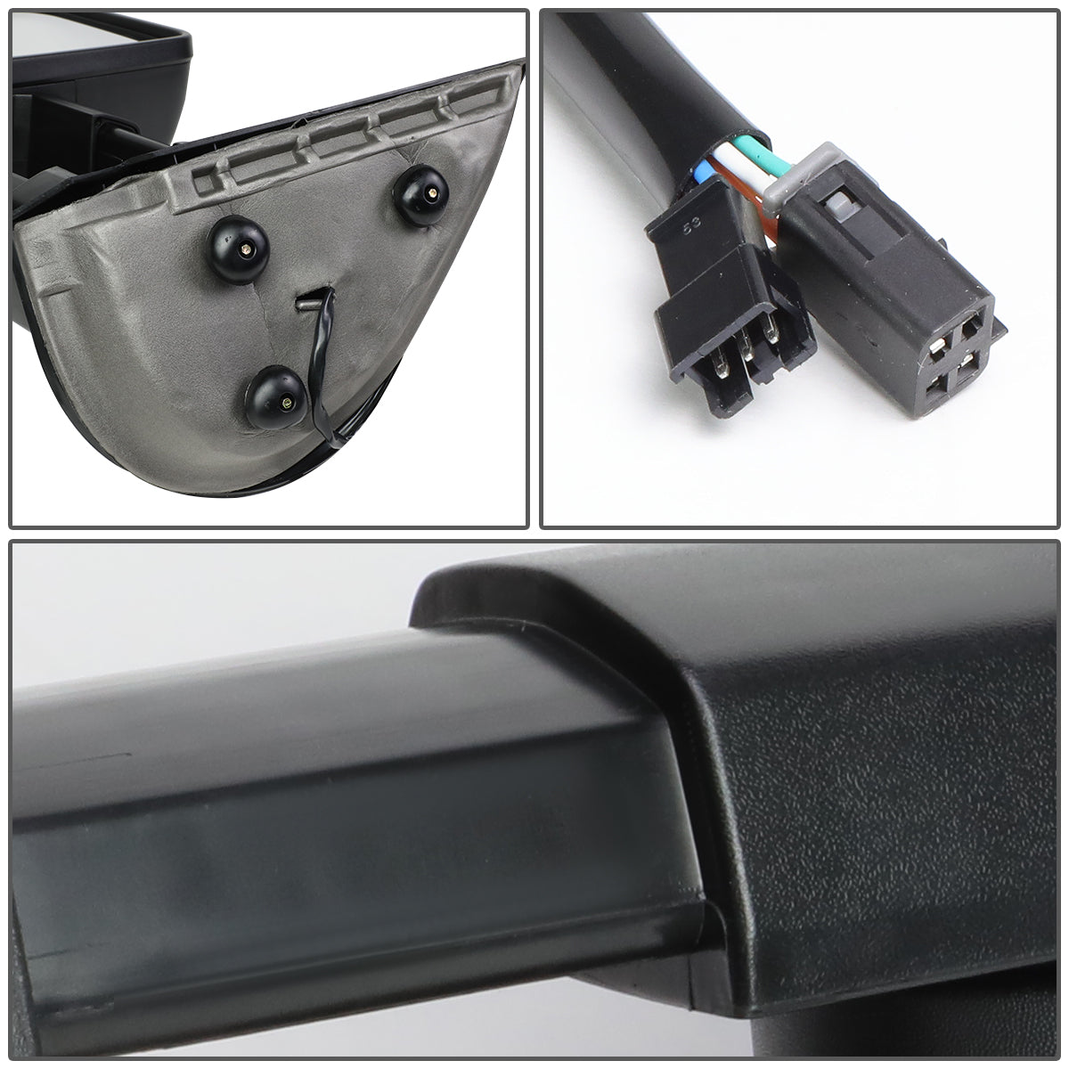 Powered Towing Mirror (Left)<br>88-98 Chevy GMC C/K 1500, 95-99 Tahoe