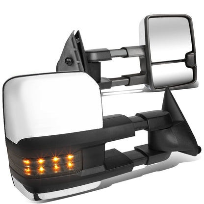 Chrome Powered Towing Mirrors (Pair)<br>88-98 Chevy GMC C/K 1500, 95-99 Tahoe