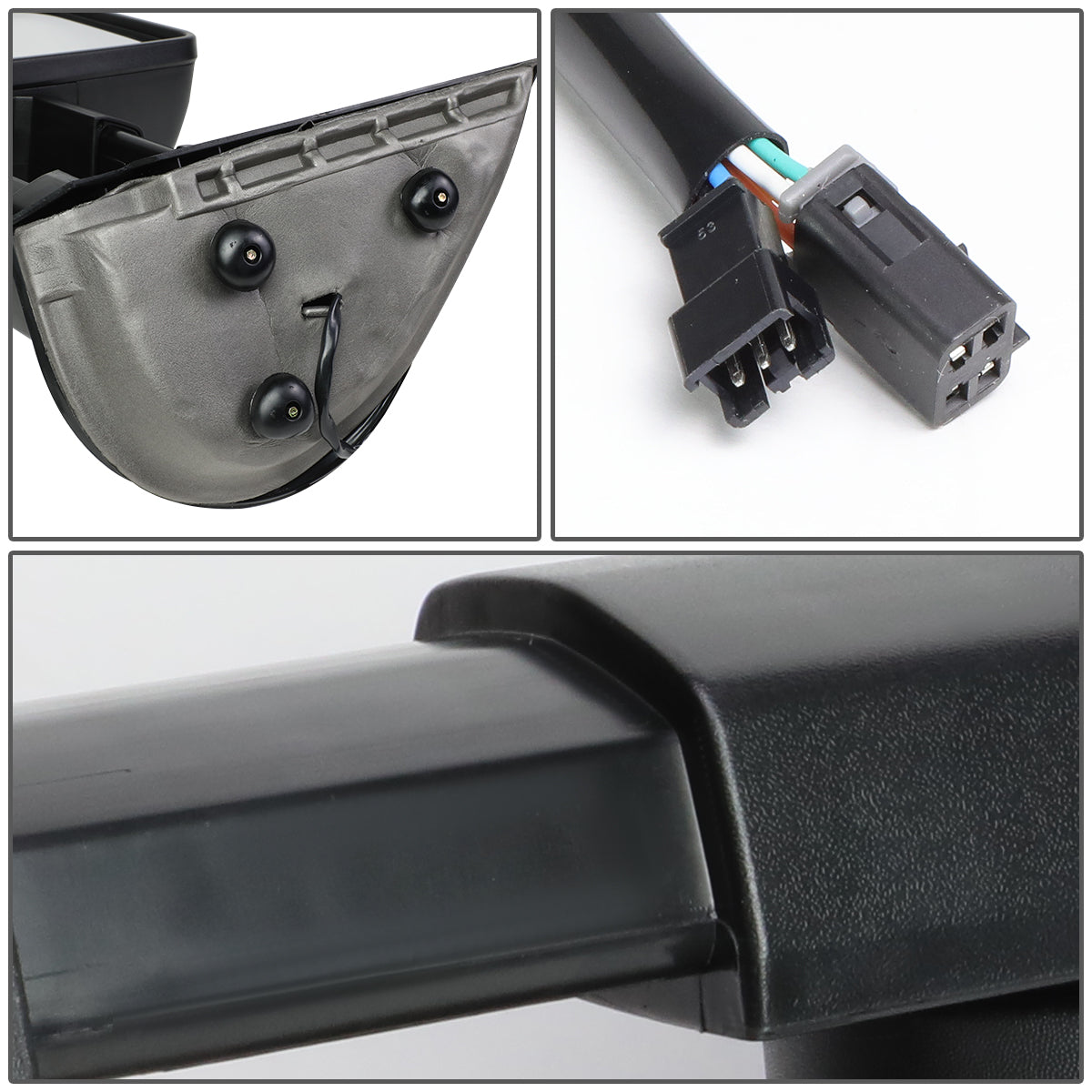 Powered Towing Mirror (Left)<br>88-98 Chevy GMC C/K 1500, 95-99 Tahoe