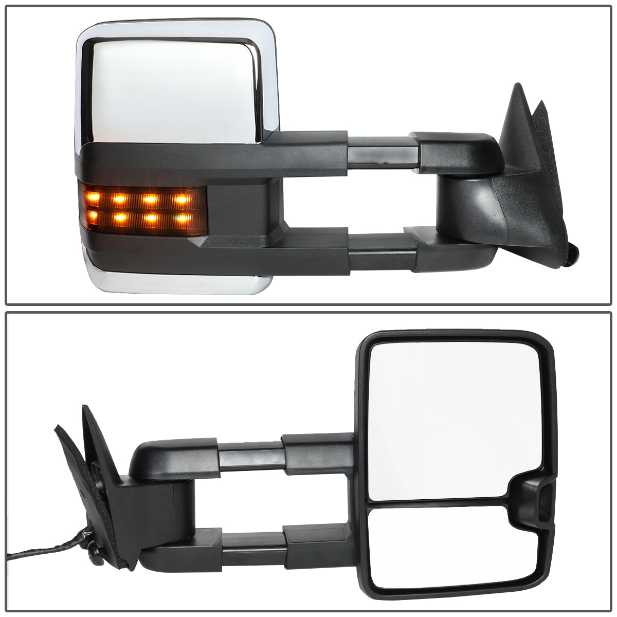 Powered Towing Mirror (Right)<br>88-98 Chevy GMC C/K 1500, 95-99 Tahoe