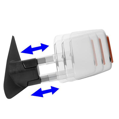Powered Heated Towing Mirrors (Pair)<br>07-16 Toyota Tundra