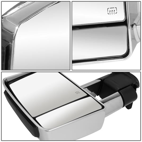 Powered Heated Towing Mirrors (Pair)<br>07-16 Toyota Tundra