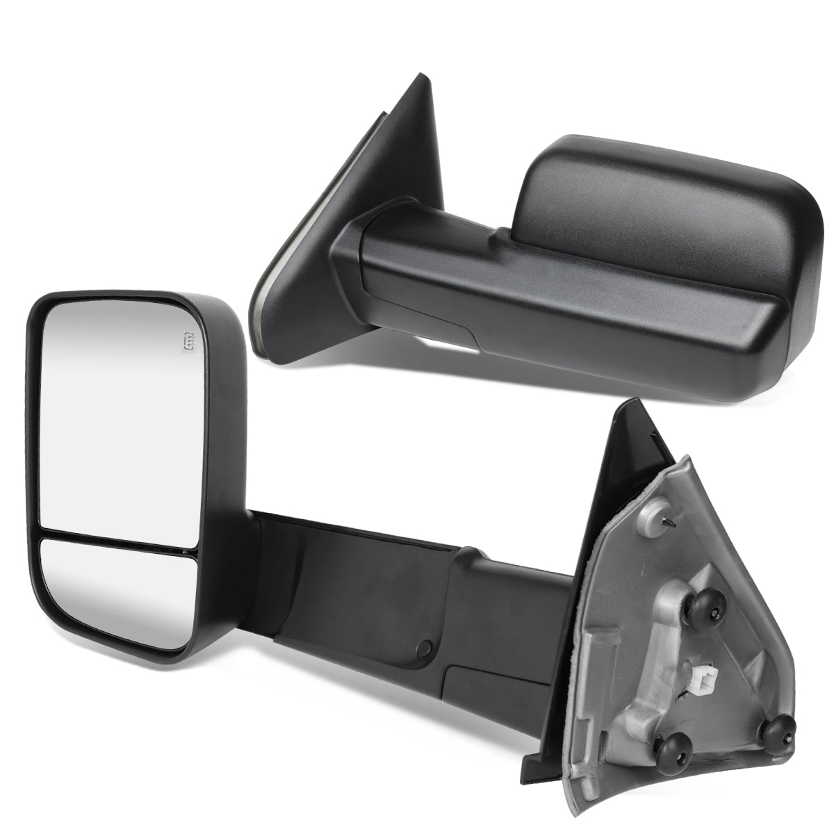 Powered Heated Towing Mirrors (Pair)<br>02-08 Dodge Ram 1500, 03-09 Ram 2500 3500