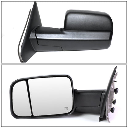 Powered Heated Towing Mirrors (Pair)<br>02-08 Dodge Ram 1500, 03-09 Ram 2500 3500