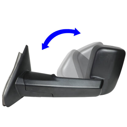 Powered Heated Towing Mirrors (Pair)<br>02-08 Dodge Ram 1500, 03-09 Ram 2500 3500