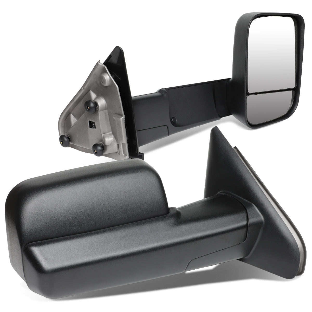 Manual Towing Mirrors (Pair)<br>02-08 Dodge Ram 1500, 03-09 Ram 2500 3500