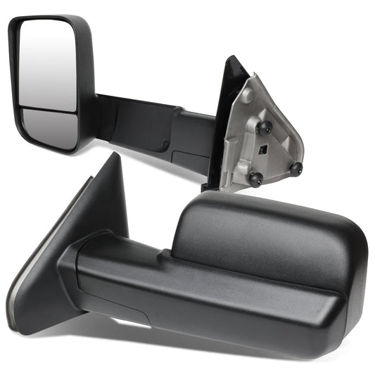 Manual Towing Mirrors (Pair)<br>02-08 Dodge Ram 1500, 03-09 Ram 2500 3500