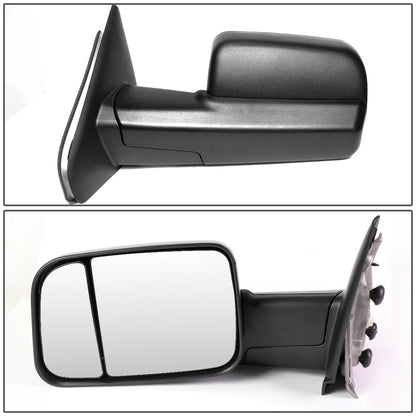 Manual Towing Mirrors (Pair)<br>02-08 Dodge Ram 1500, 03-09 Ram 2500 3500