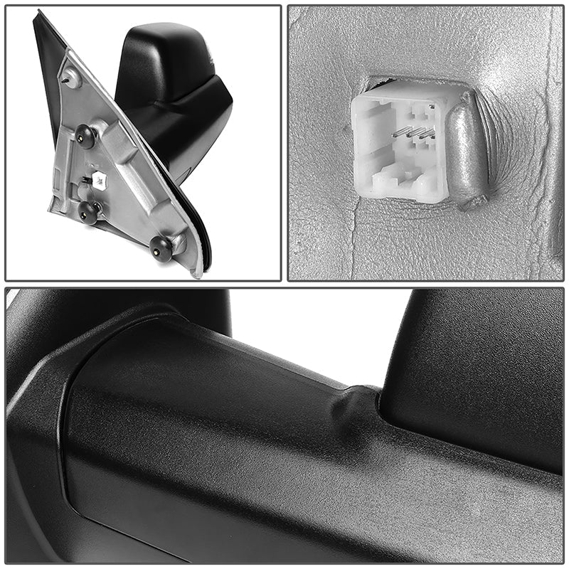 Powered Heated Towing Mirrors (Pair)<br>02-08 Dodge Ram 1500, 03-09 Ram 2500 3500