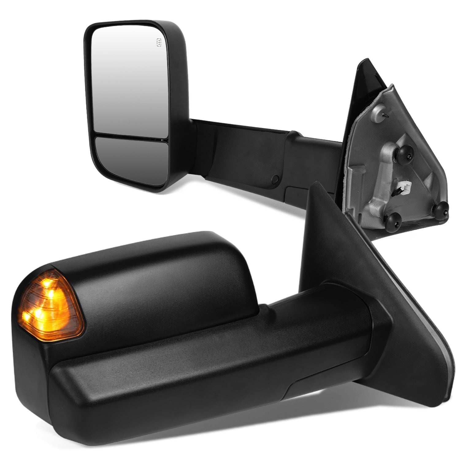 Powered Heated Towing Mirrors (Pair)<br>02-08 Dodge Ram 1500, 03-09 Ram 2500 3500