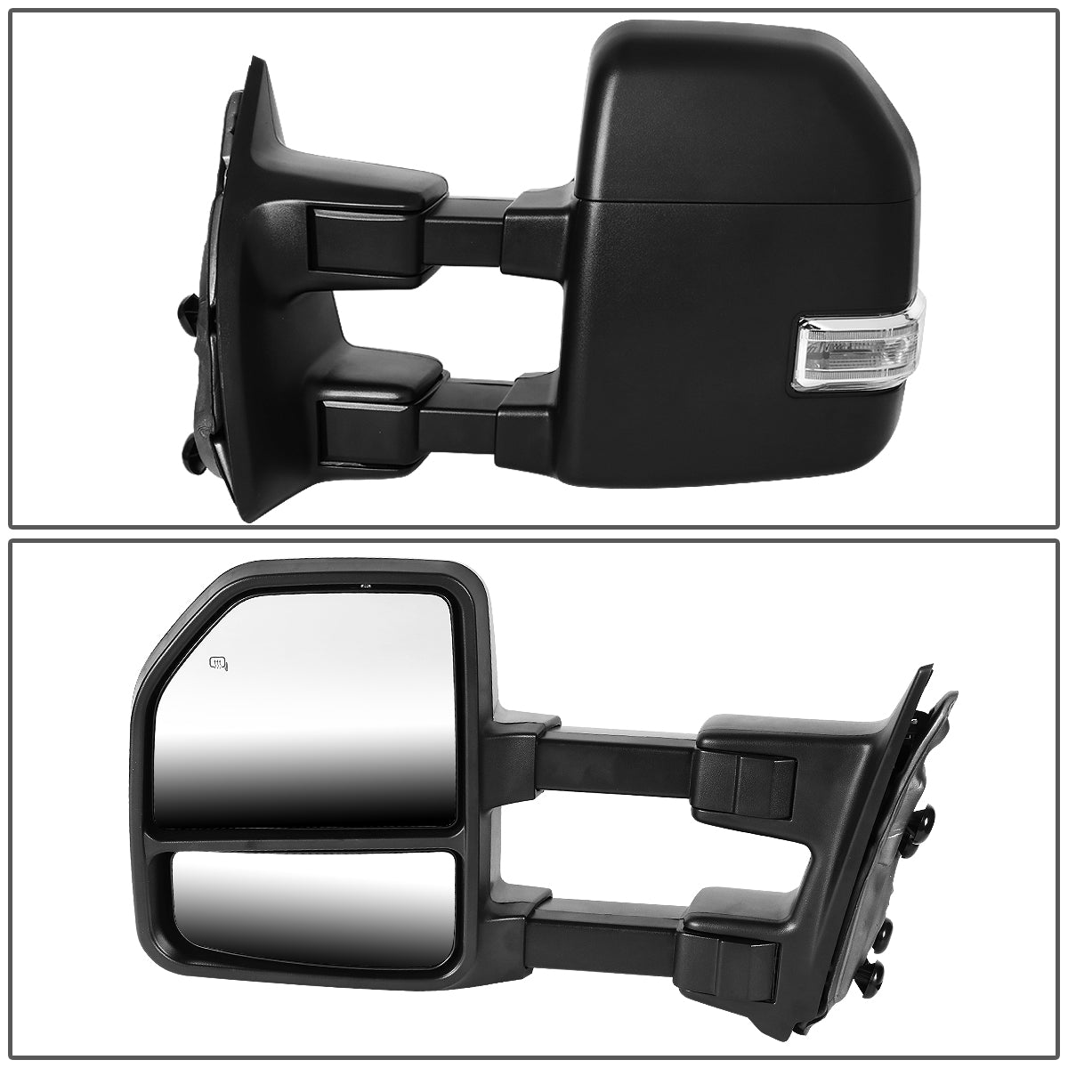 Powered Heated Towing Mirrors (Pair)<br>02-08 Dodge Ram 1500, 03-09 Ram 2500 3500