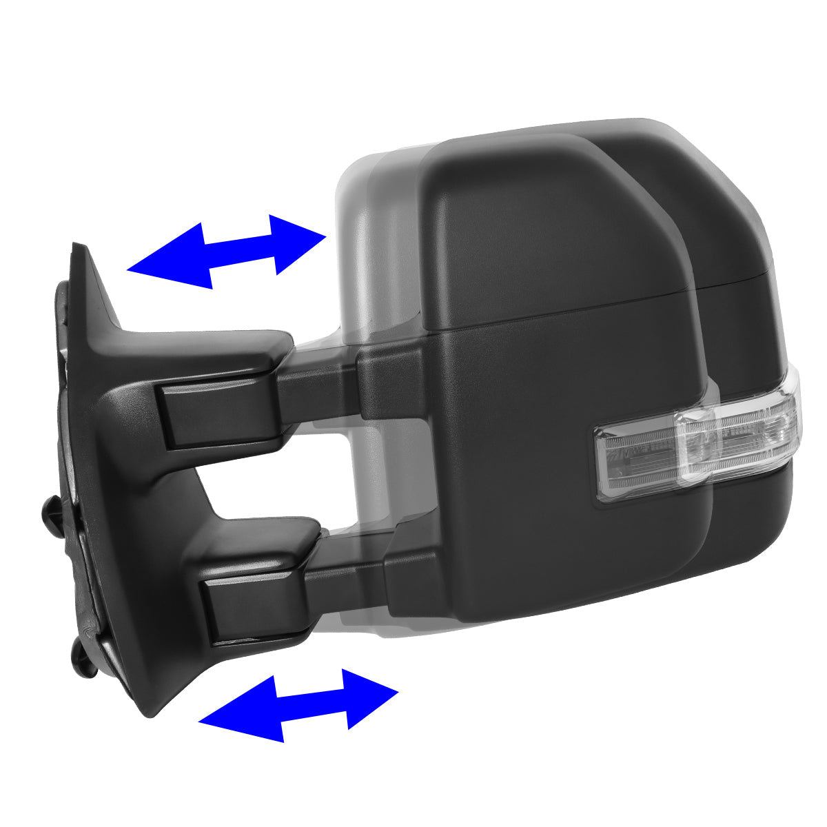Powered Heated Towing Mirrors (Pair)<br>02-08 Dodge Ram 1500, 03-09 Ram 2500 3500