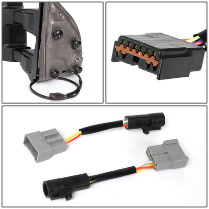 Powered Heated Towing Mirrors (Pair)<br>02-08 Dodge Ram 1500, 03-09 Ram 2500 3500