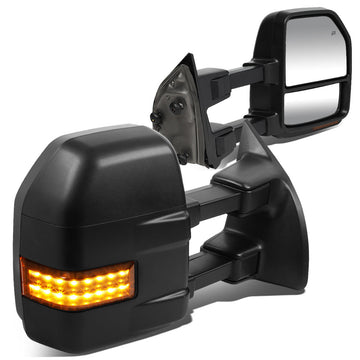 Powered Heated Towing Mirrors (Pair)<br>99-07 Ford F250-F550 Super Duty