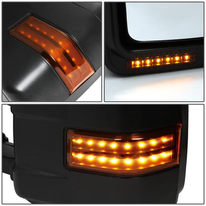 Manual Towing Mirrors (Pair)<br>08-16 Ford F250-F550 Super Duty