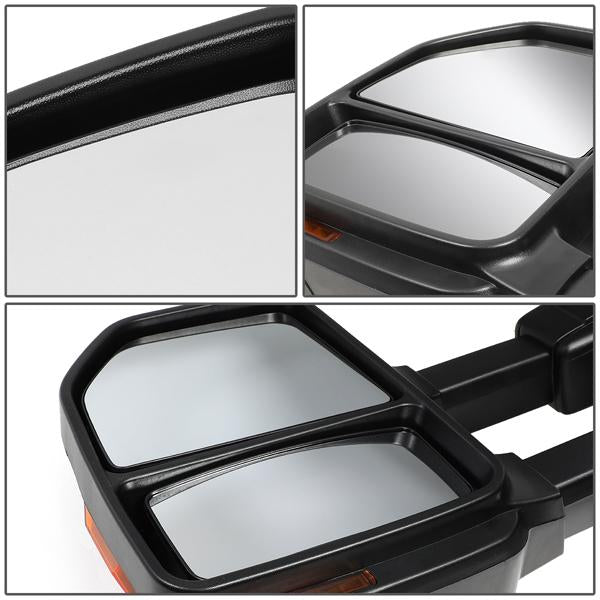 Manual Towing Mirrors (Pair)<br>08-16 Ford F250-F550 Super Duty