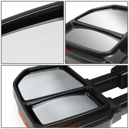 Manual Towing Mirrors (Pair)<br>08-16 Ford F250-F550 Super Duty
