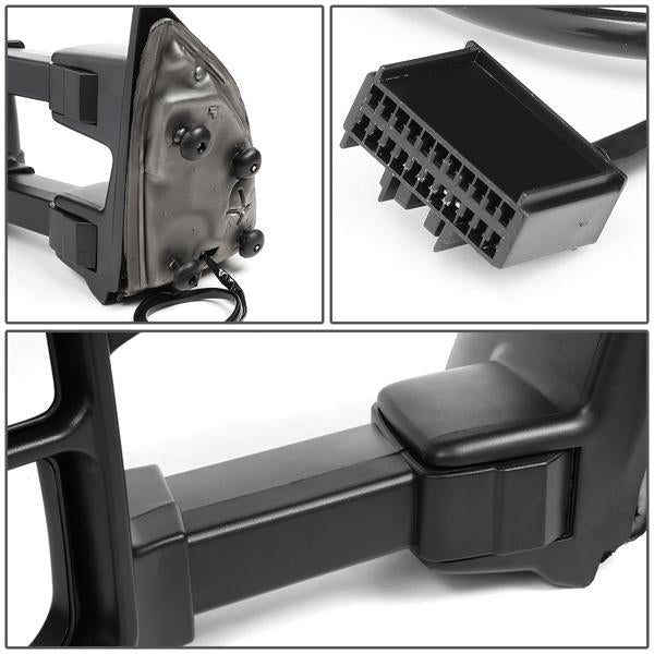 Manual Towing Mirrors (Pair)<br>08-16 Ford F250-F550 Super Duty
