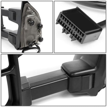 Manual Towing Mirrors (Pair)<br>08-16 Ford F250-F550 Super Duty