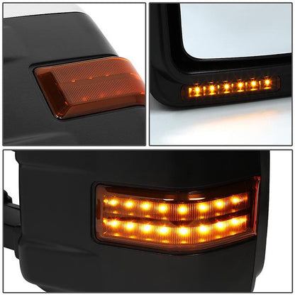 Manual Towing Mirrors (Pair)<br>08-16 Ford F250-F550 Super Duty
