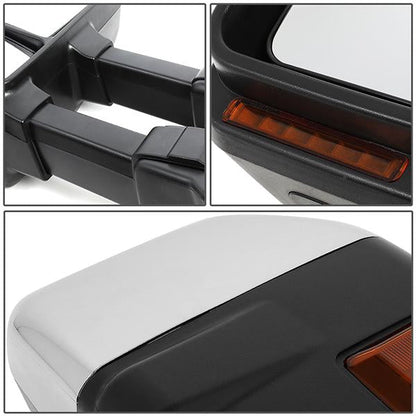 Manual Towing Mirrors (Pair)<br>08-16 Ford F250-F550 Super Duty