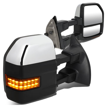 Manual Towing Mirrors (Pair)<br>08-16 Ford F250-F550 Super Duty