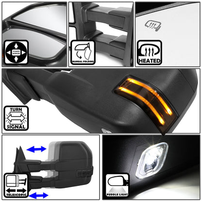 Powered Heated Towing Mirrors (Pair)<br>15-18 Ford F150