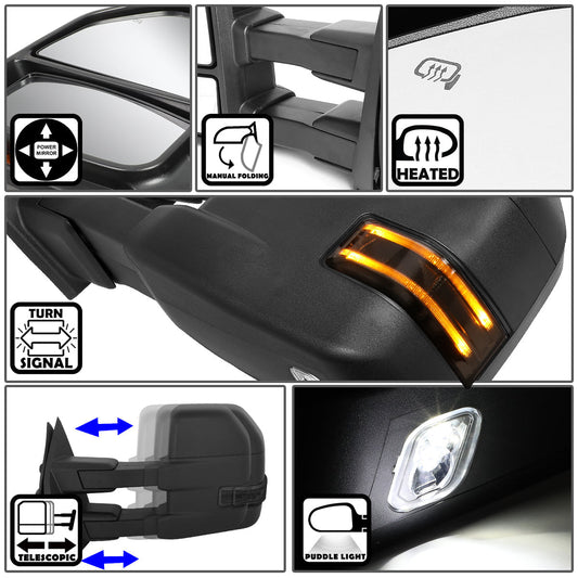 Powered Heated Towing Mirrors (Pair)<br>15-18 Ford F150